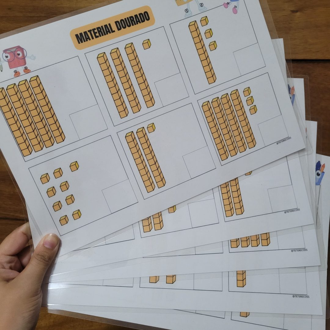 JOGO MATERIAL DOURADO