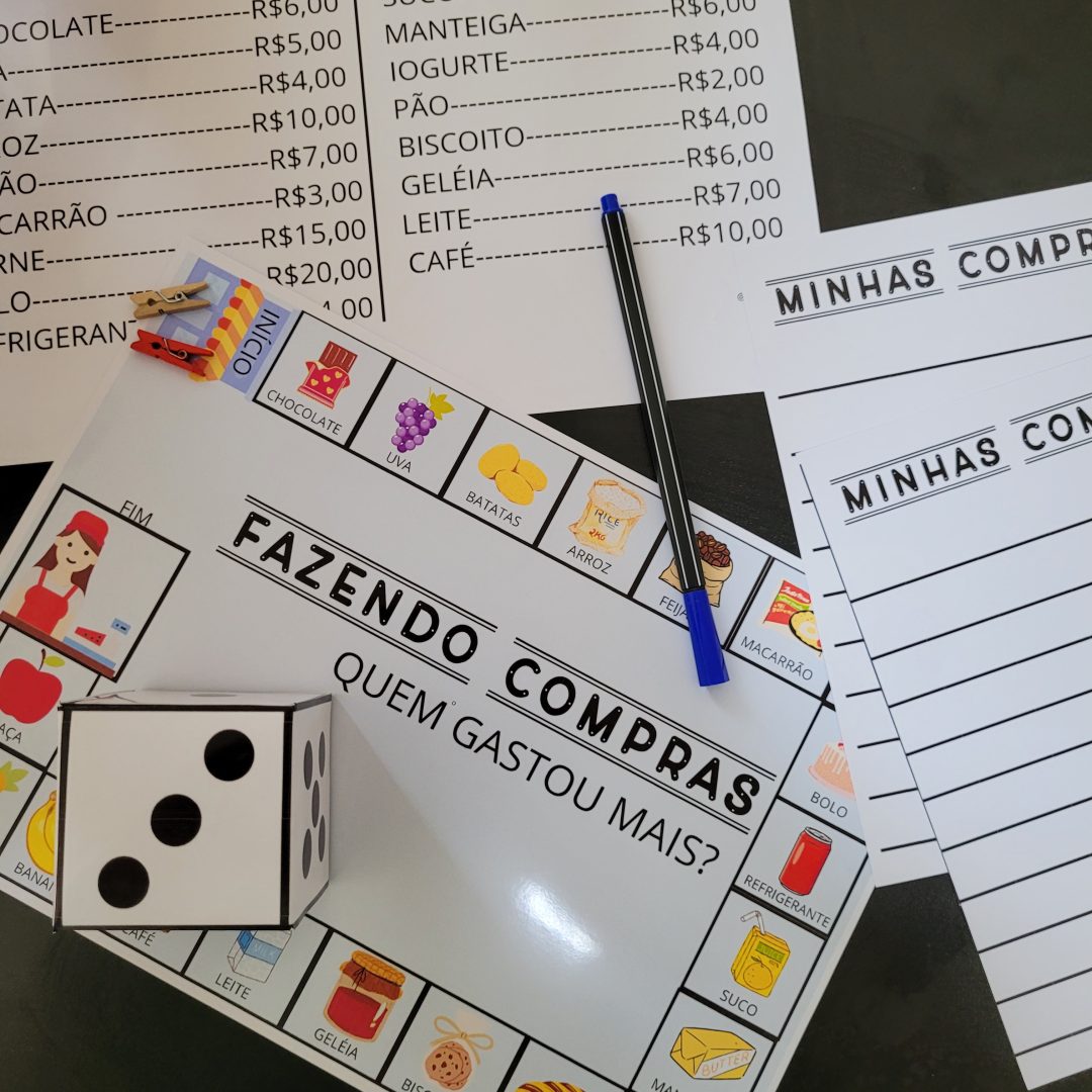 FAZENDO COMPRAS NO SUPERMERCADO