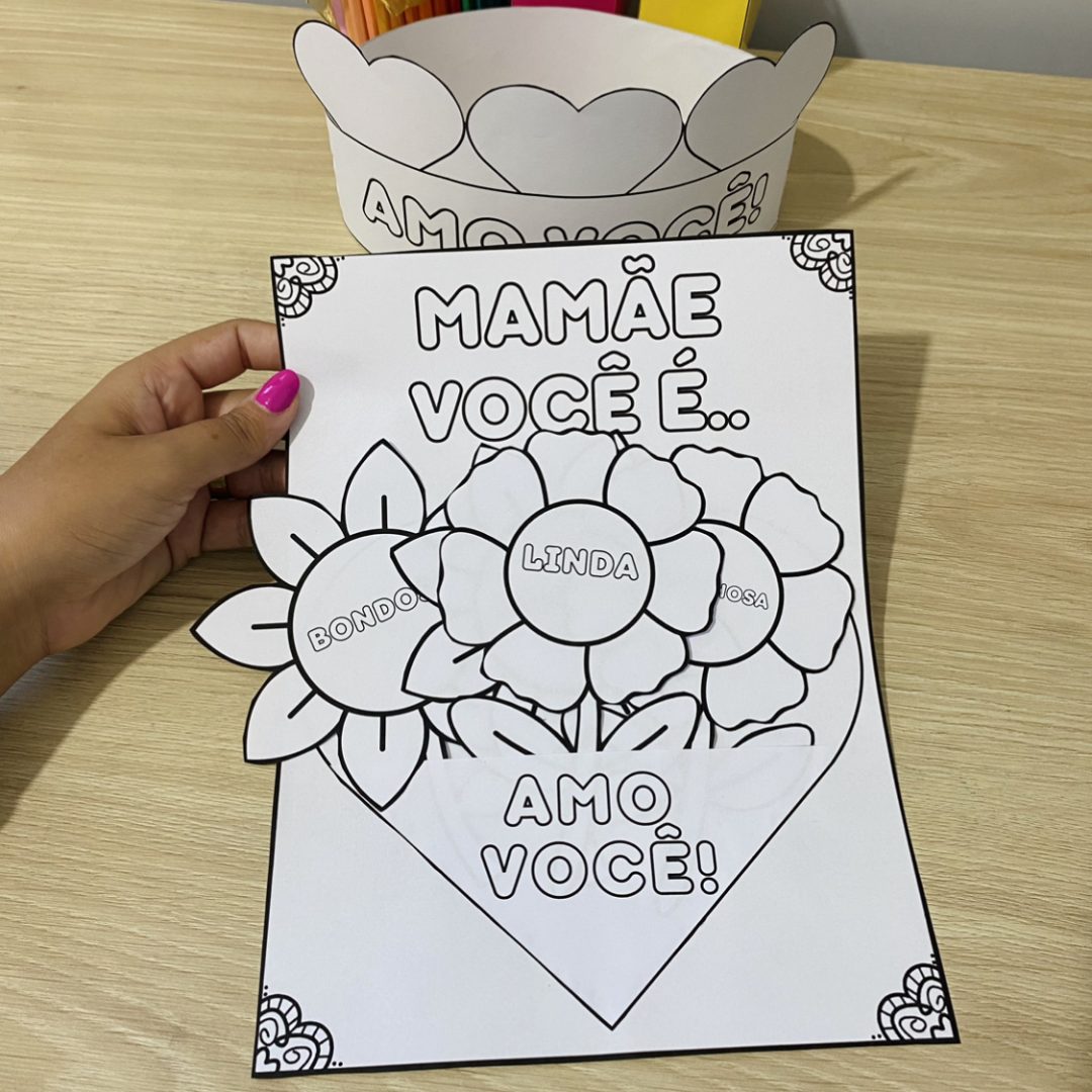 CARTÃO INTERATIVO DIA DAS MÃES