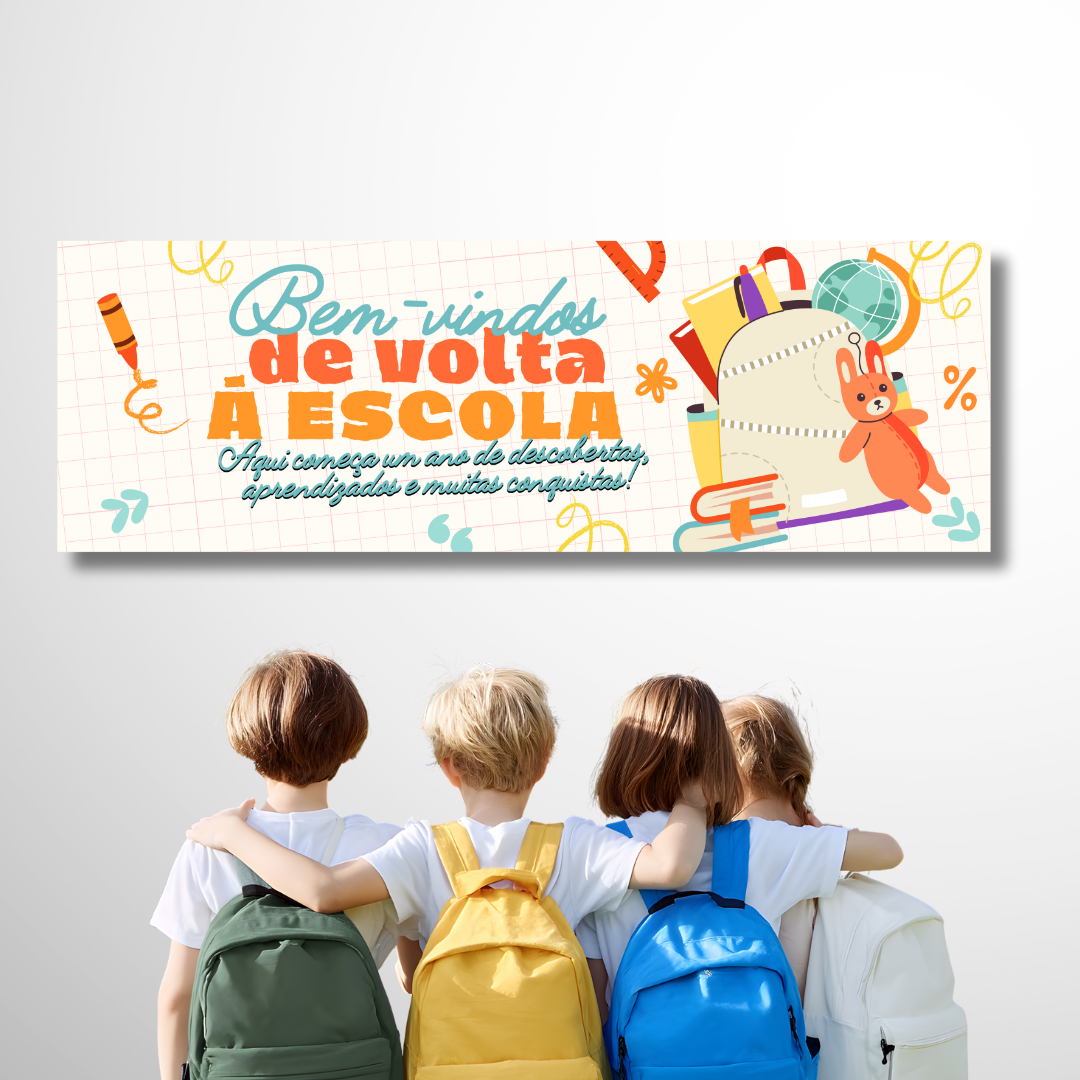 PAINEL BOAS VINDAS AOS ESTUDANTES