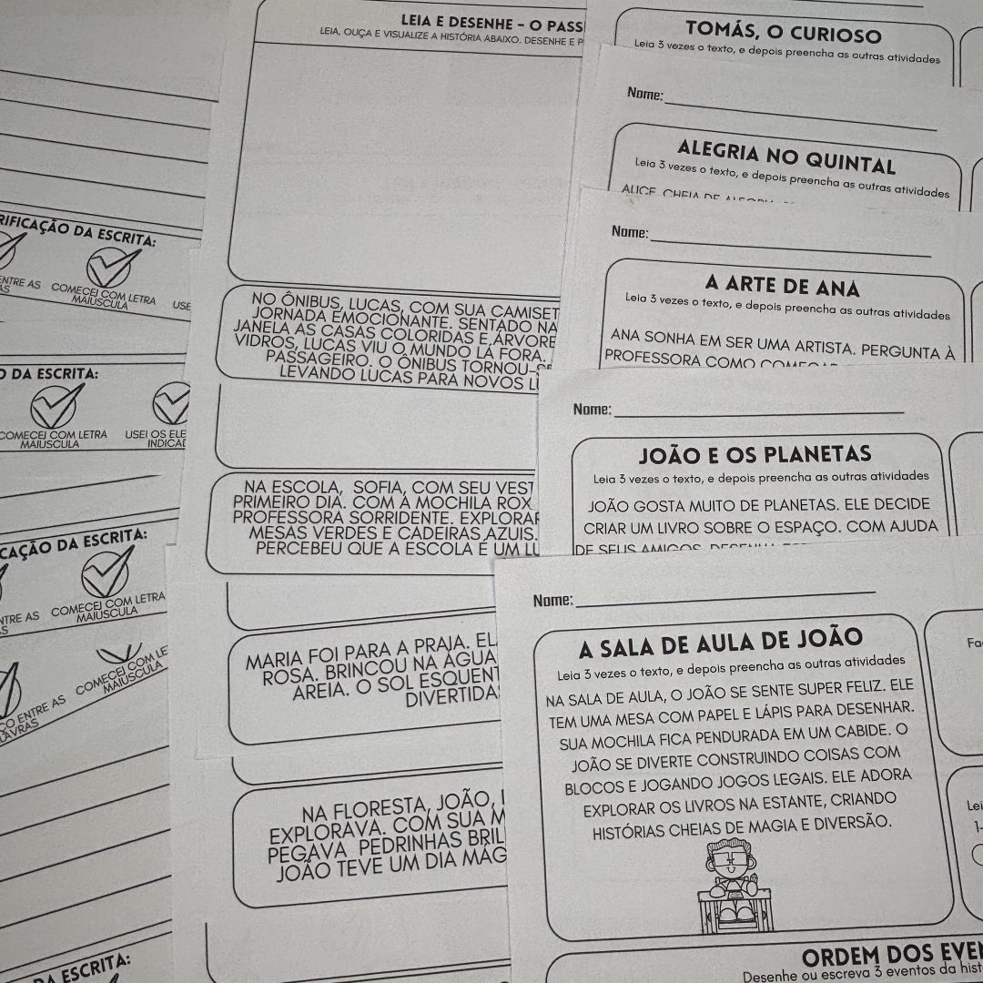 Kit Leitura e Produção de Texto | 1º ao 3º Ano