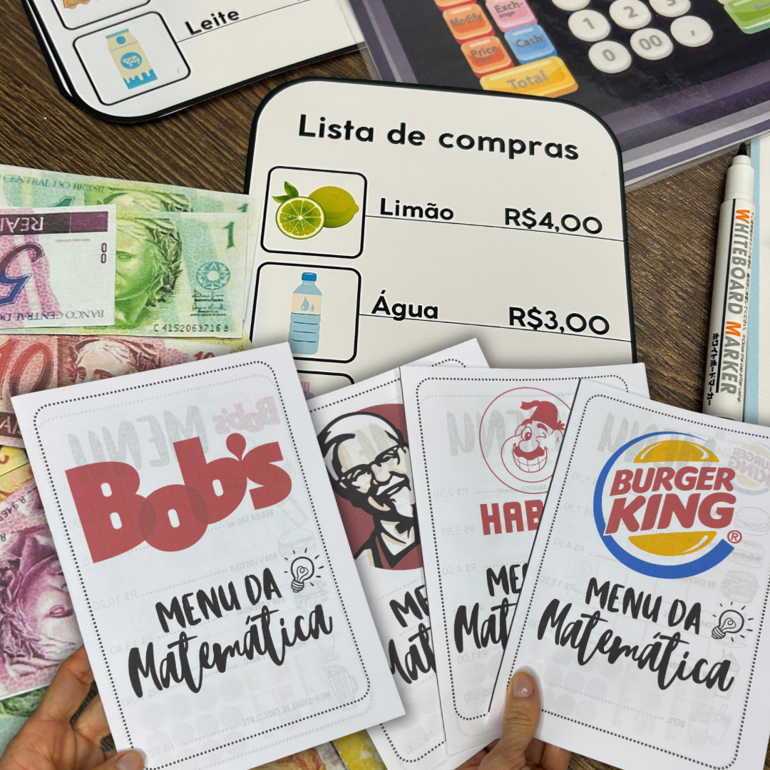 Matemática na Prática: Compras, Cálculos e Sistema Monetário.