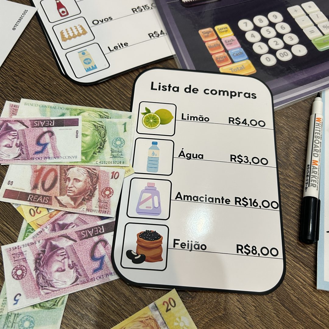 Lista de Compras - Sistema Monetário